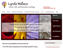 Tablet Screenshot of lyndawallace.com